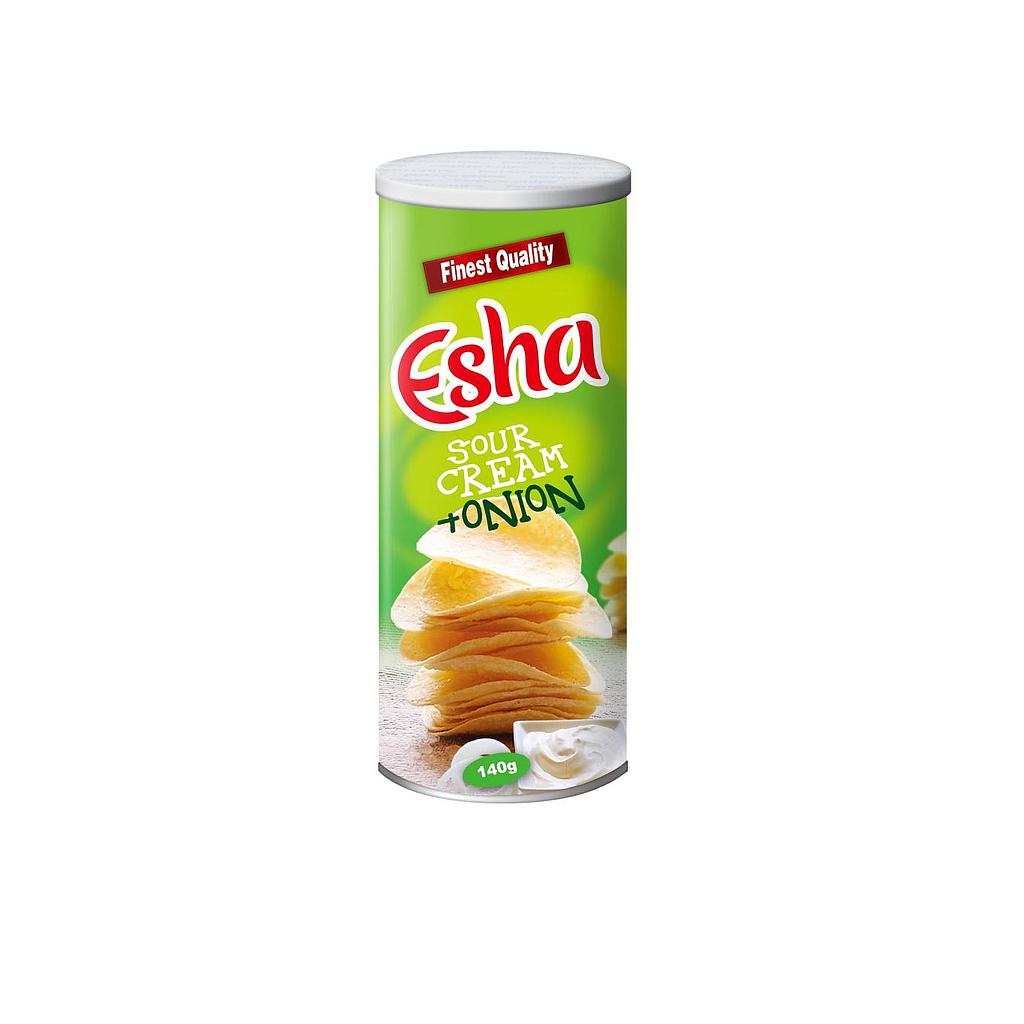 Esha Potato Chips 140g (Sour Cream &amp; Onion)