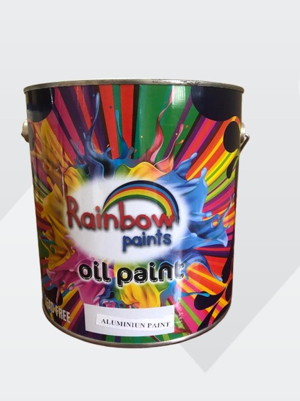 Rainbow Aluminium Paint 1 U.S. Gallon/3.8L