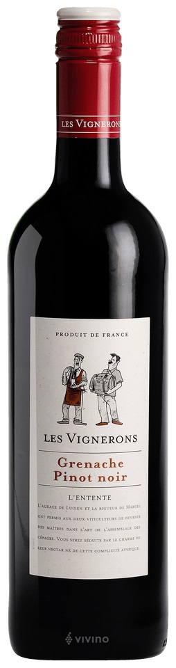 Les Vignerons Grenache Pinot Noir red 0.75L